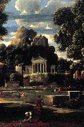 POUSSIN, Nicolas Landscape with the Gathering of the Ashes of Phocion (detail) af china oil painting artist
